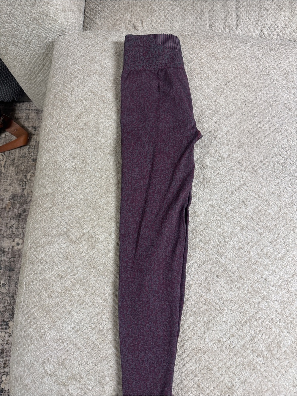 Gymshark Womens Marl Seamless High Leggings - Picture 2 of 2
